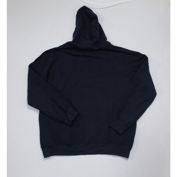 Eddie Bauer Men Blue Hoodie Sweater Long Sleeve Lounge Size XL - Picture 7 of 8